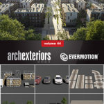 Evermotion – Archmodels vol. 44 Housing estate scene 3d models