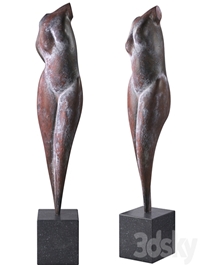 Gedraaid Model Sculpture