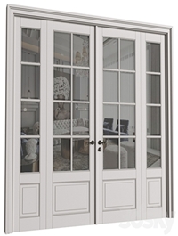 Doors in classical style.Exterior Modern French Doors