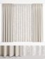 Curtains with garland NG1