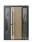 Entrance door with transoms to cottage 03