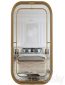 Mirror 28″W x 42″H Rectangle Metal Piping