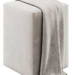 Square pouffe by Irocodesign