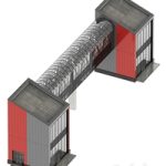 elevated pedestrian crossing