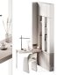 Workplace 2. Minimal home office furniture. Modular set