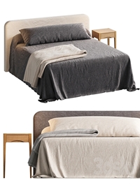 Zara Home bed with nightstand