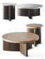 Four Hands Toli Travertine Coffee Table