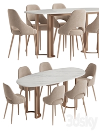 Hudkoff Lord Aero chair Dining set