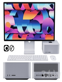 Apple Mac Studio with Studio Display