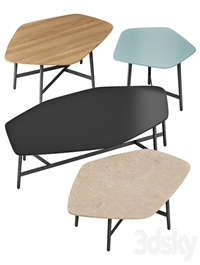 roche bobois quintet cocktail table