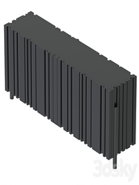 Laurameroni bamboo lounge sideboard Credenza