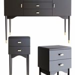 Novani. La Redoute Interieurs. Chest of drawers and bedside tables