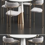 West Elm & CB2 Dinning Set 3