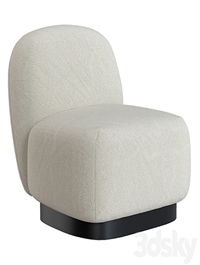 Elsie Cream White Armchair