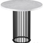 Kitchen table Winter-1 Marble White