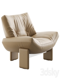 Emmi Armchair by Minotti