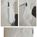 Large Mid-Century Abstract Neutral Wall Art C-864 Large Mid-Century Abstract Neutral Wall Art C-864