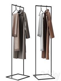 Clothes hanger and coat hanger ominimalism