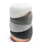 MURANTI Obsidian Stool