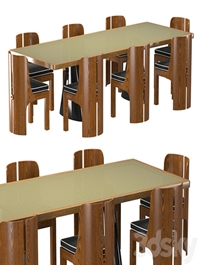 N 341 - 172 DINING CHAIR TABLE BY RUEMMLER