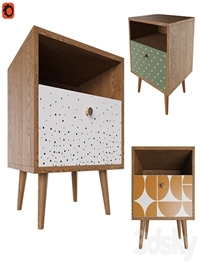 Bedside table Berber