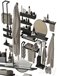 Decorative bathroom set 203