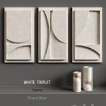 Relief White Triplet