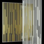 stained-glass window / stained Milan exhibition