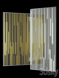 stained-glass window / stained Milan exhibition