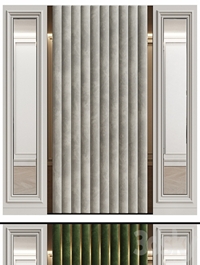 Wall panels in modern classic style 9