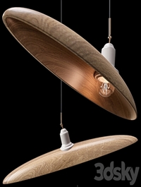 Willlustr wood pendant light