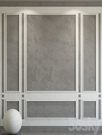 Decorative plaster with molding 146