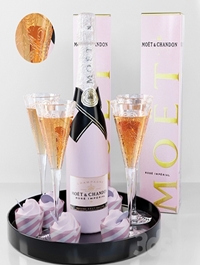 Sparkling wine in glasses. Alcohol