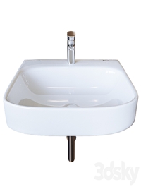 Washbasin Roca Debba 60x48 cm, wall-hung 32799400Y