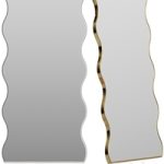 Dot Wavey Mirror by West Mirrors