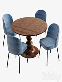 be pure home blanco table vogue chair