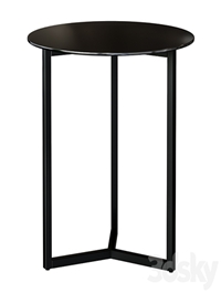 Marae side table black
