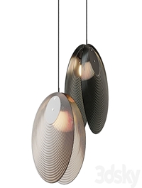 AMA crystal pendant lamp from Bomma