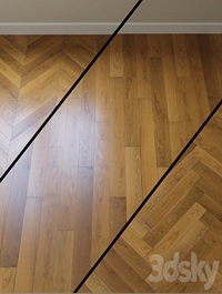 Parquet board Karelia Oak Grain Brown