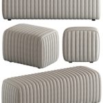 Loma bench kelly wearstler