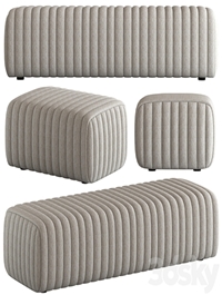 Loma bench kelly wearstler