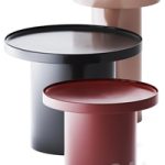 Metal Round Plateau Coffee Table by Bolia