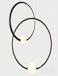 Pendant light Lampatron GRIGGS DUO Black