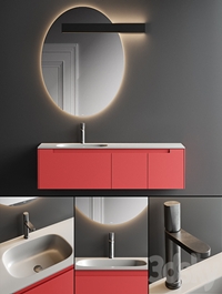 Antonio Lupi Design Orma Vanity Unit Set 1