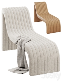 Augustine Chaise Lounge by Four Hands