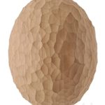 Carved wood material