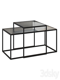 Set of 2 tables Akemi