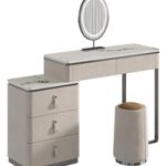 Lalume dressing table with makeup mirror Lalume dressing table with makeup mirror