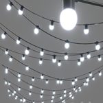 Editable garland belt light street