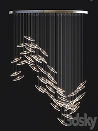 Moonlight chandelier by orche